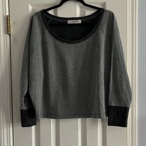 Forgiveness large gray sweatshirt